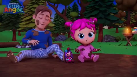 Incredible: Ten in the Bed (Camping Edition) | Little Angel Kids Songs & Nursery