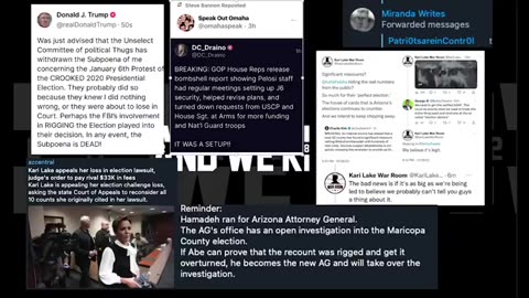 Buckle Up! Fbi Scared, Az Heat, Information Waterfall, Traitor Mitch, Social Media, Laptop