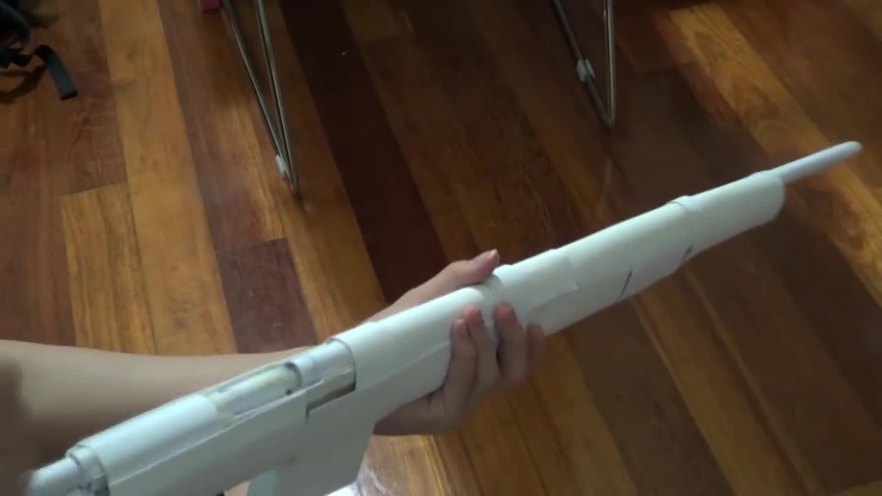 Paper Mauser K98 shooting and shell ejection