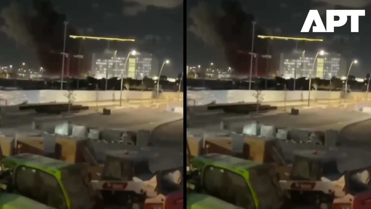 BREAKING Iran Fires Missiles at Israel's Haifa IDF Hits Back with Strikes in Tehran APT