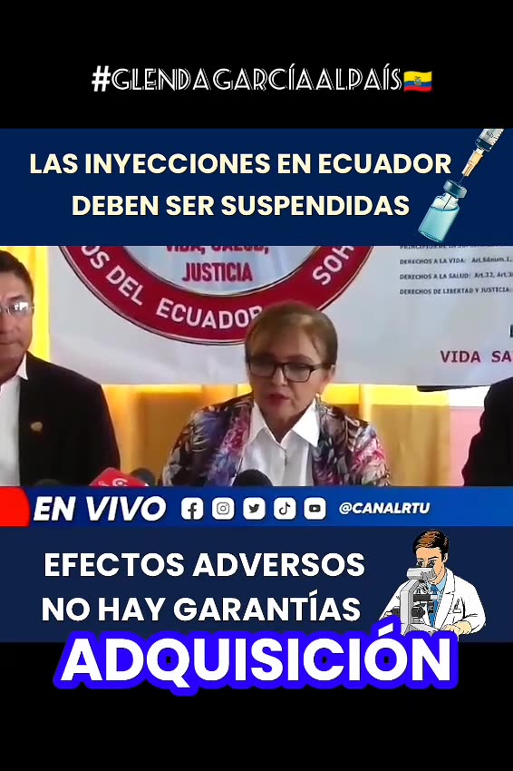 Suspenden Vacunacion en varios Paises.