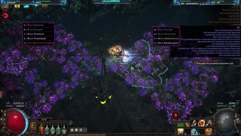 Killing some bosses and mapping Poison Holy Relic Necro