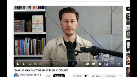 David Pakman cries constantly over Charlie Kirk's DEATH