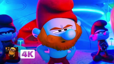Smurfs (2025) 4K - You Don't Know Smurf About Smurf _ Movieclips