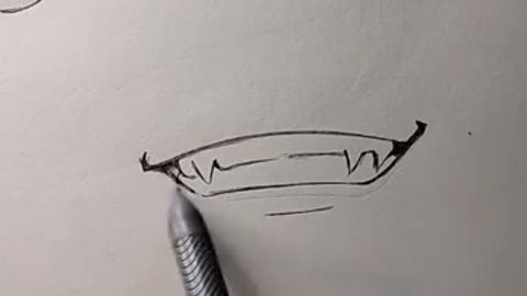 Amazing: How to draw anime mouth ✨ #shorts #howtodraw #art #anime #drawing #tuto