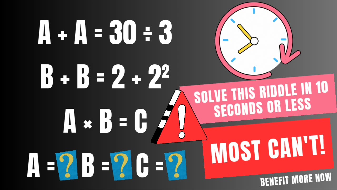 Can you guess A & B & C values? (P.3) 🔠