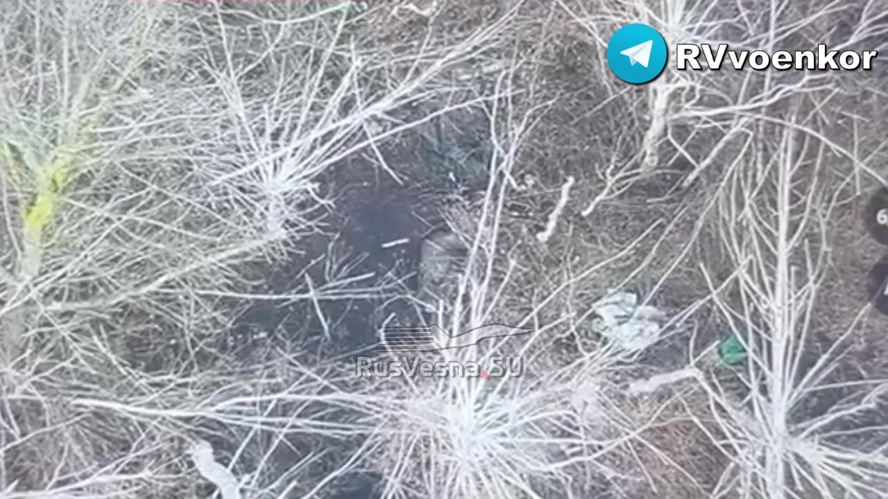Russian drones bombing AFU infantry
