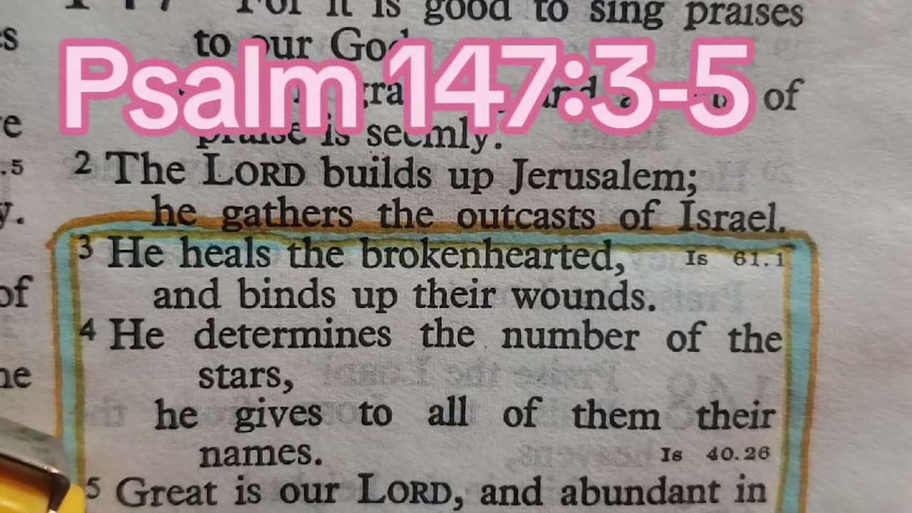 Great Is Our LORD & Abundant In Power