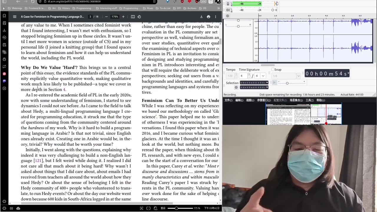 feminism in programming language design?