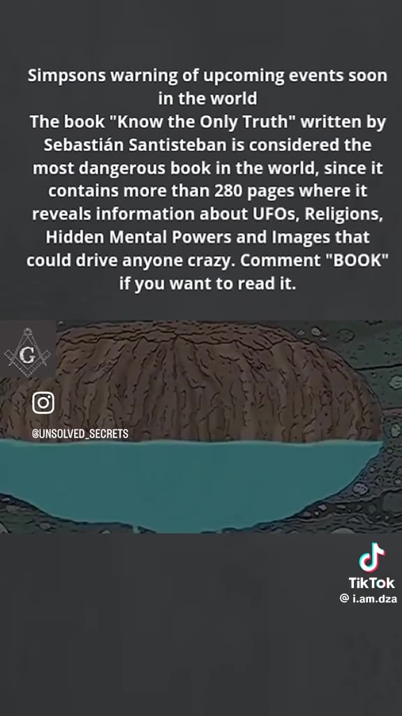 Beware of this book called "KNOW THE ONLY TRUTH" written by Sebastián Santisteban