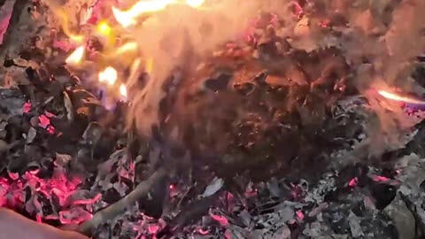 Cooking a Steak Caveman Style