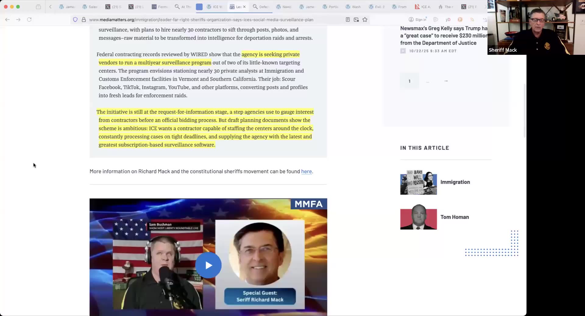 ICE, Private Companies, and Privacy - Constitutional Sheriffs