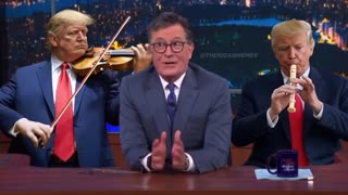 Someone Improved Stephen Colbert's Big Announcement With Appropriate Music