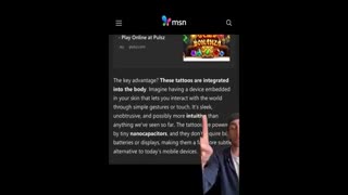 End of the Smartphone| Gates Announces Tattoo| -The Further of The Mark Millions Already Took