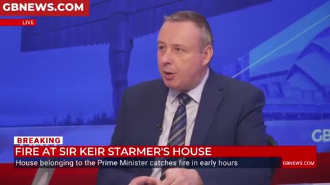 Fire has broken out at UK Prime Minister Sir Keir Starmer London's Home