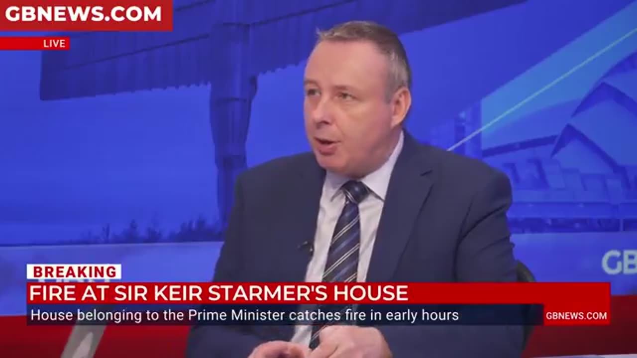 Fire has broken out at UK Prime Minister Sir Keir Starmer London's Home