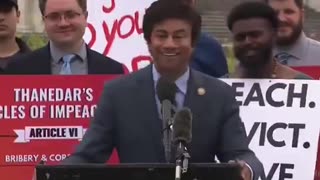 Shri Thanedar is upset because people are making fun of his hair…
