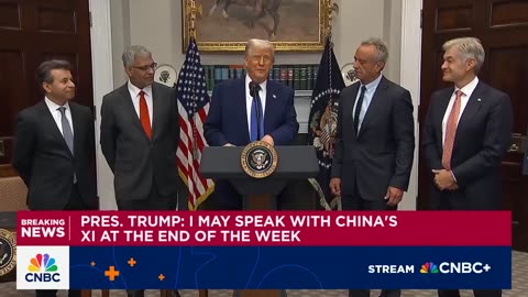 President Trump: Talks with China in Geneva were friendly