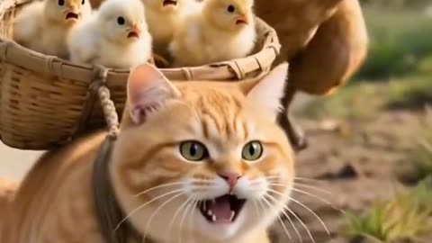 Have Fun with the Amazing Videos #Kittens #Cats #Animals #Pets #AI #shorts