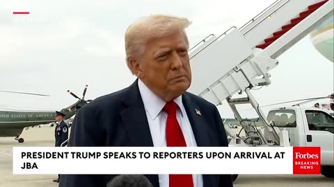 Trump gaggle on anniversary of assassination attempt!