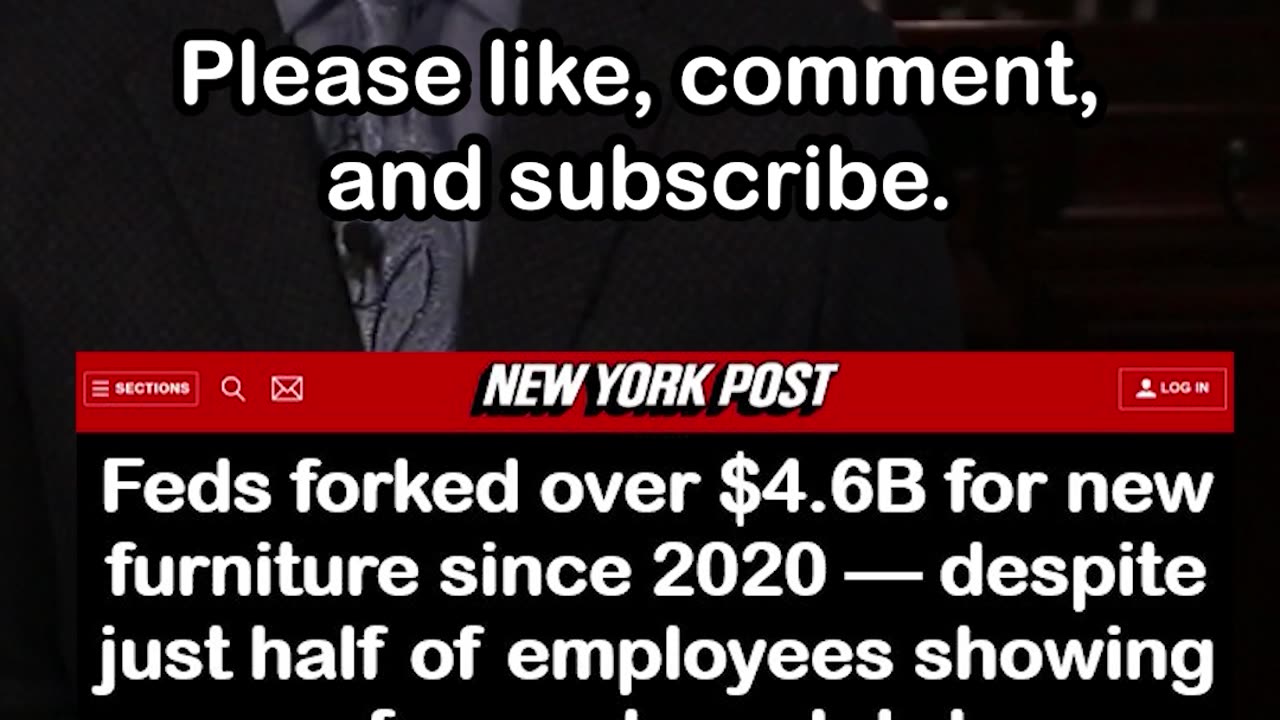Feds Spent over $4.6B for New Furniture Since 2020 Despite Only Half of Employees Coming in to Work