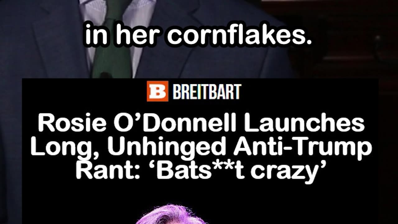 Rosie O'Donnell Claims Trump Is Obsessed With Her and his bottled drinks Had Bugs