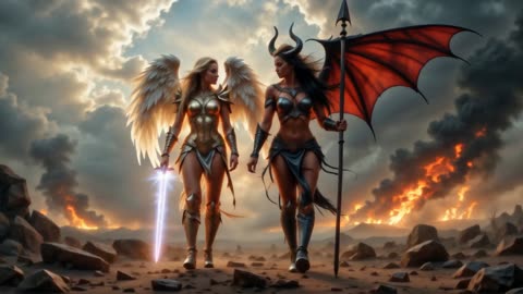 Angels and Demons AI Halloween Special