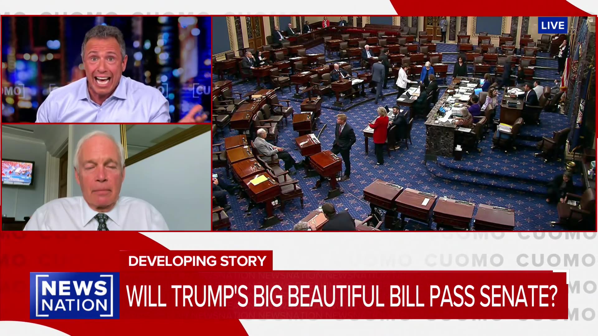 Senator Ron Johnson on Cuomo 6.30.25