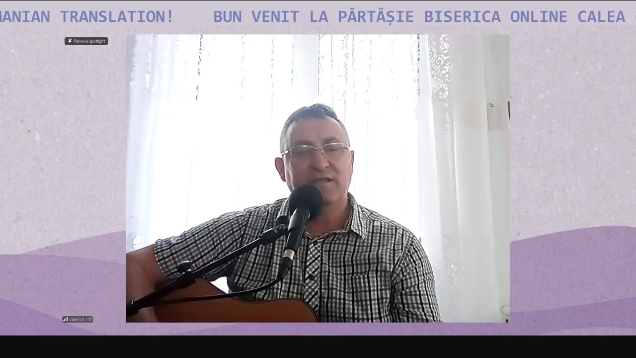 VALENTIN TRIF -CÂND DUMNEZEU E AICI- CALEA CĂTRE RAI PĂRTĂȘIE #live #music #cantaricrestine #singer