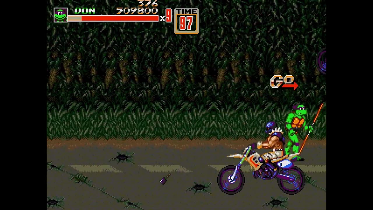 TMNT of Rage - The Final Shell Shock SEGA GENESIS GAMEPLAY with Donatello ROMHACKS