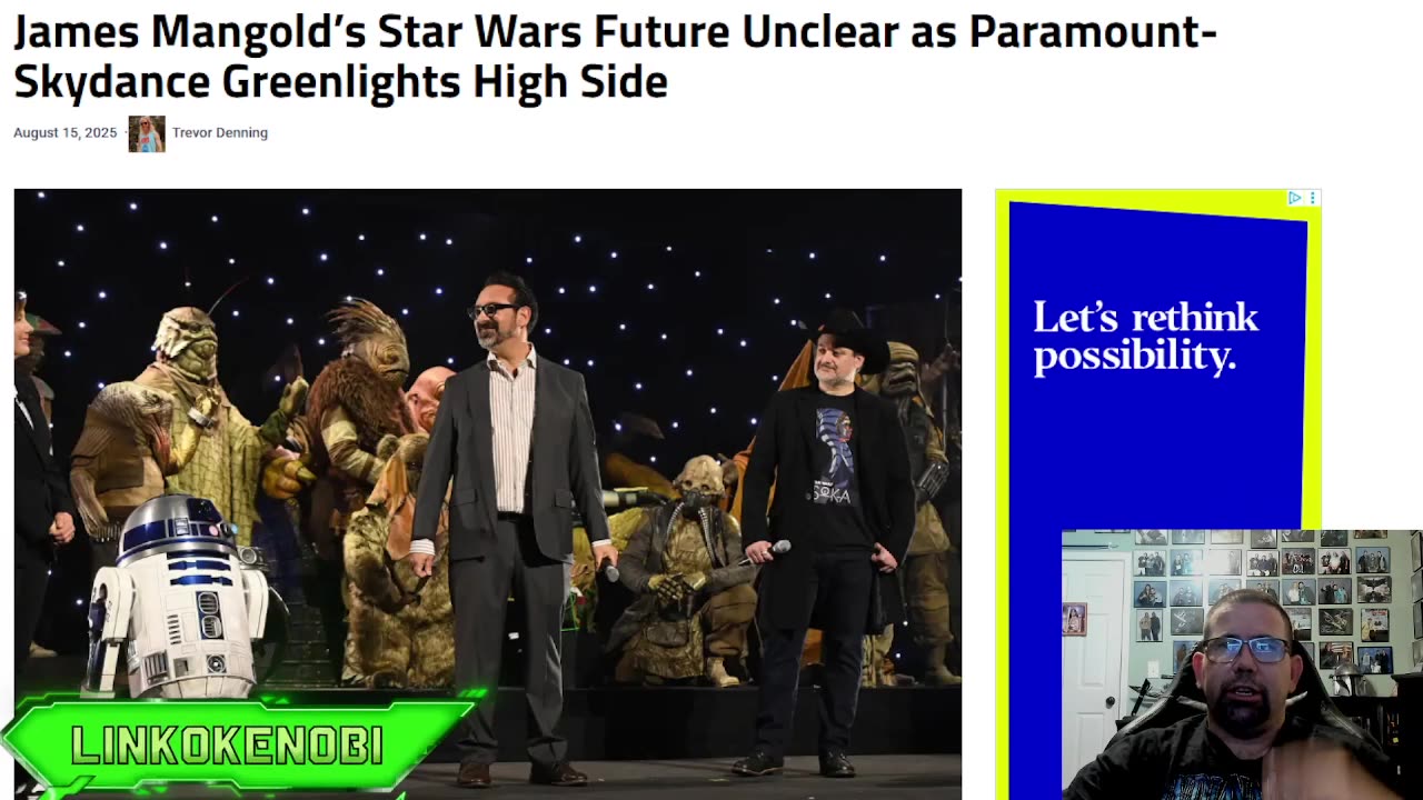 Paramount Has Put James Mangold Star Wars Movie On Hold