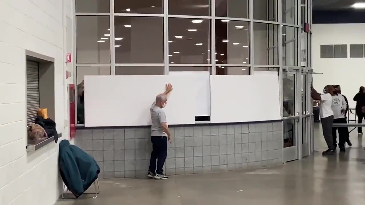 5 years ago tonight, Detroit boarded up their windows before counting mail-in ballots