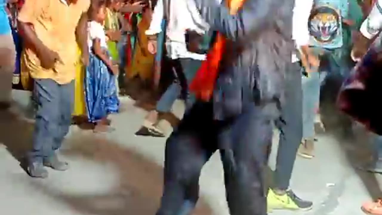 funny dance by village man