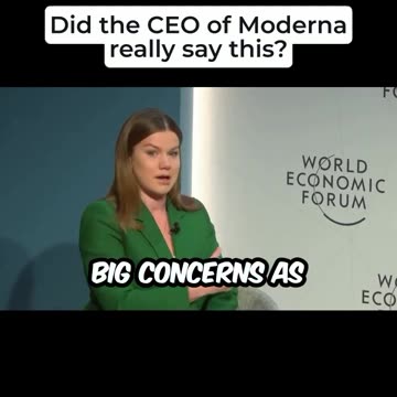 Vaccine Manufacturer CEO says the quiet part out loud