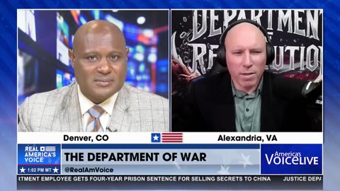 Ivan Discusses the War Department on Real America's Voice