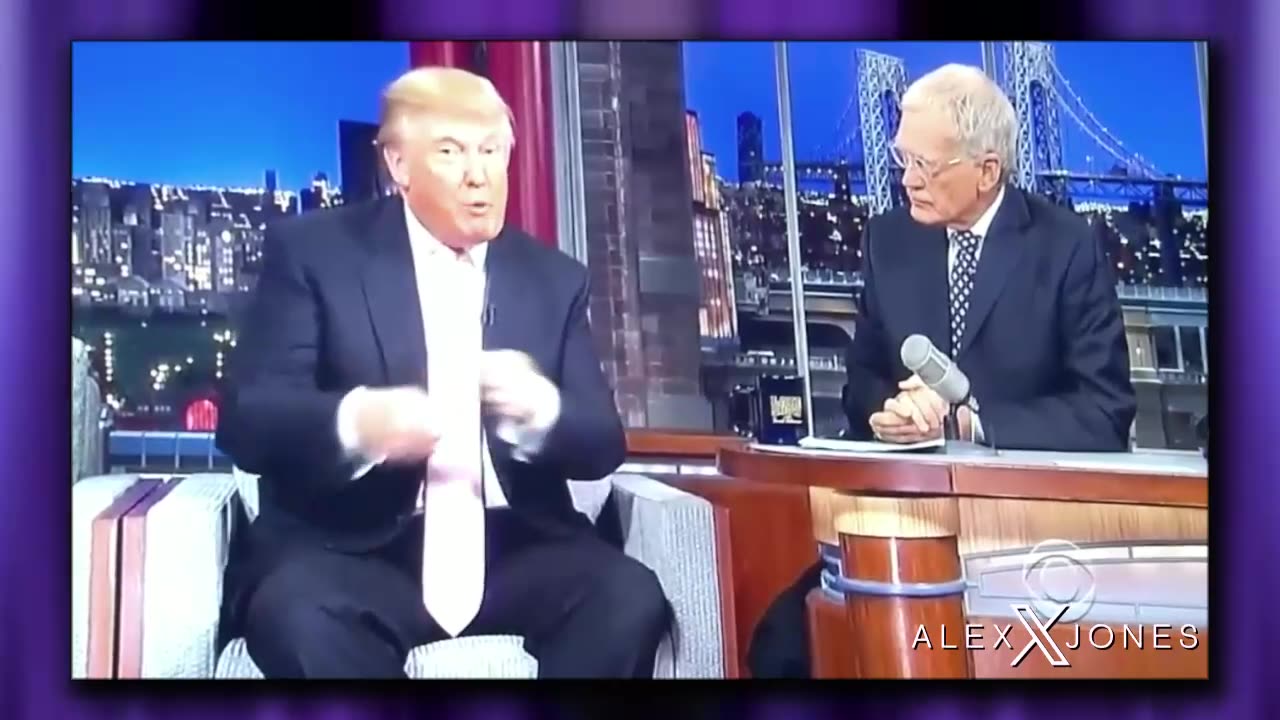 FAKE NEWS MEDIA EDITED TRUMP ON THE DAVID LETTERMAN SHOW TO DECEIVE THE PEOPLE ABOUT HIS RELATIONSHIP WITH CHINA