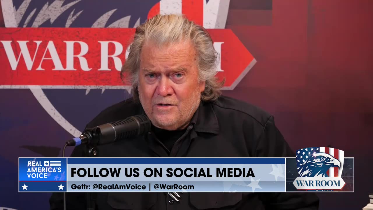 BANNON: The War We Have To Win Is Right Here In This Country. I Want To Give A Security Guarantee To The Citizens Of The United States! Not To Some Foreign Interest