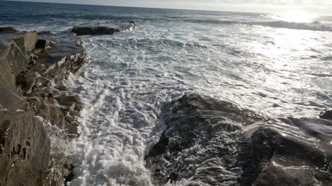 Exciting Views of Waves Crashing In-Close #4k #waves #ocean August 2025