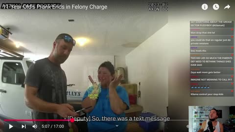 11-Year-Old's Prank Ends in Felony Charge #bodycam REACTION