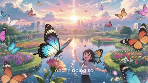 Robert and his dragon help Butterfly queen