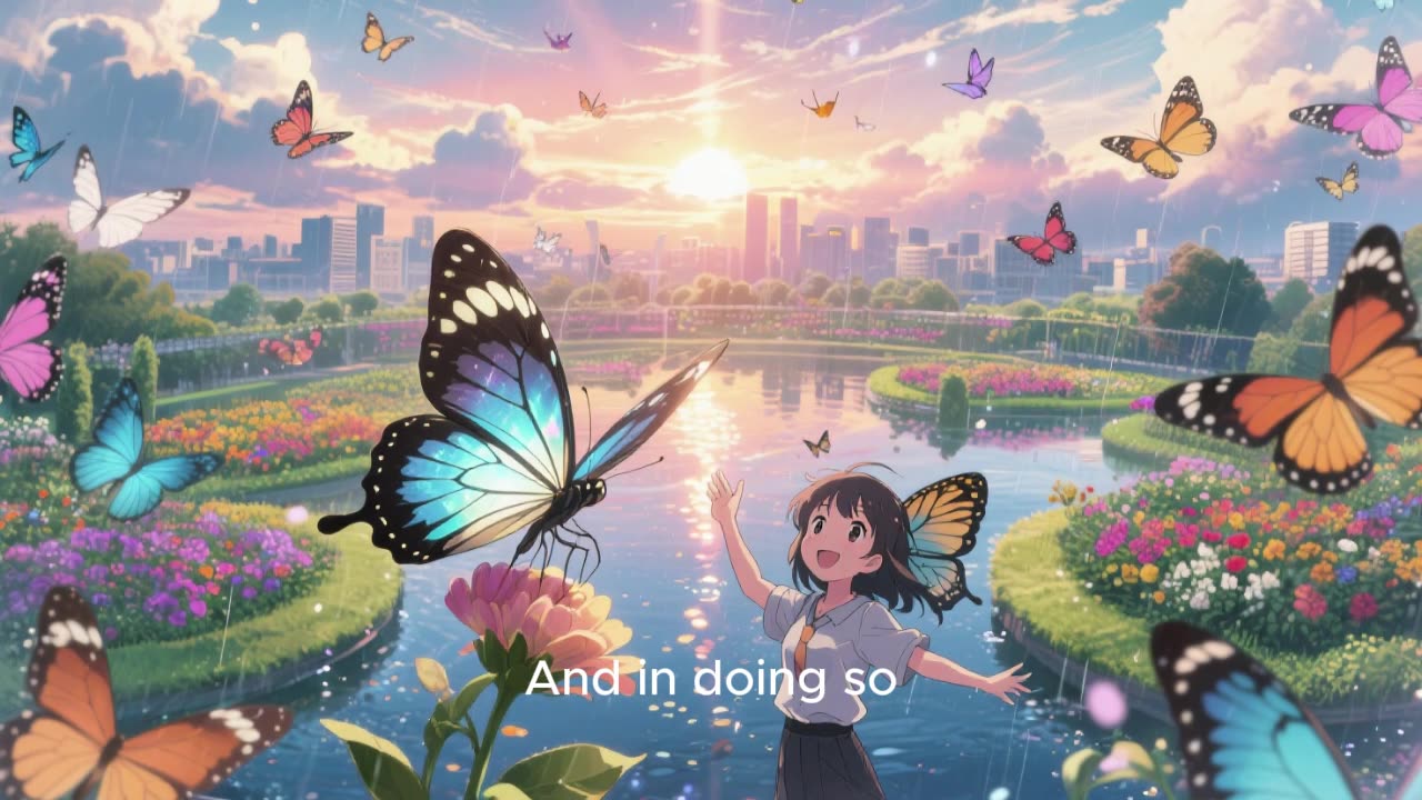 Robert and his dragon help Butterfly queen