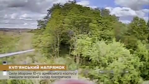 🛸💥 Ukraine Russia War | Ukrainian FPV Pilot Strikes Russian Ammo Depot | RCF
