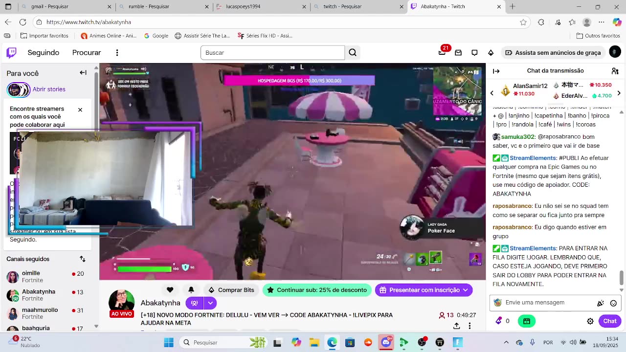 Jogando com a galera