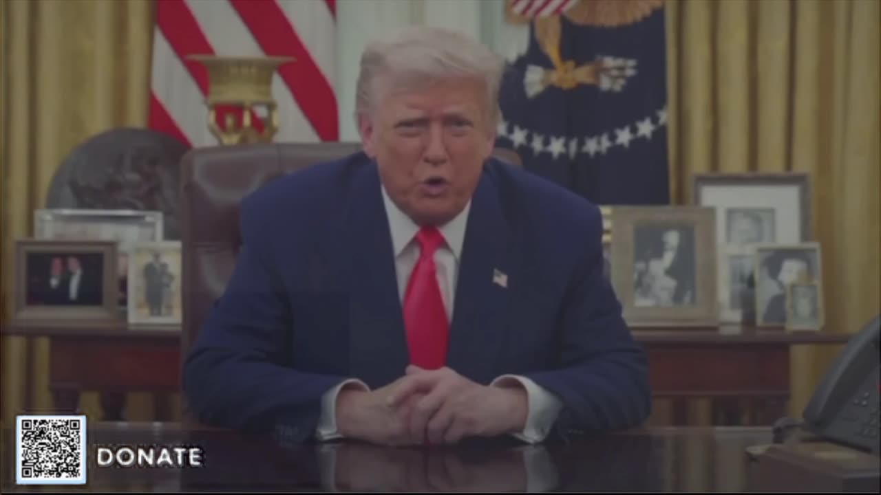 Trump Delivers Message To L.A. Rioters.