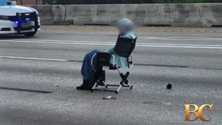 Armed 64-year-old woman blocks Texas highway in lawn chair during police standoff