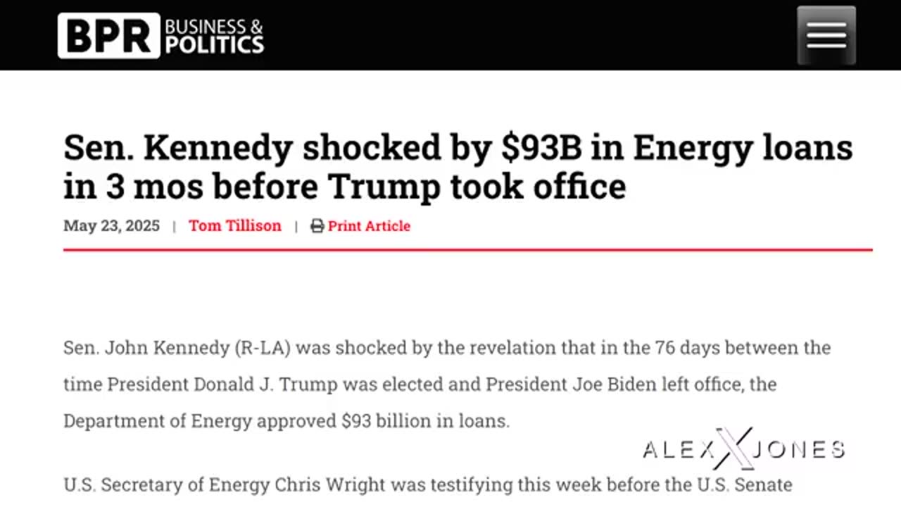 The Democrats' Criminal Activity As They Loot The US Government