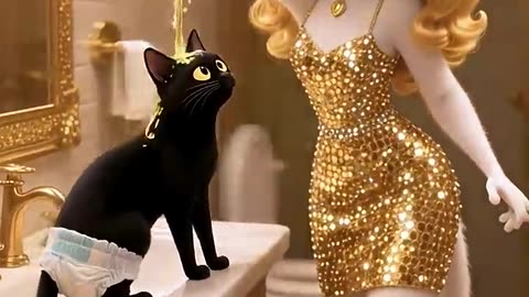 #aicat #cat #funny #animation #animals #cute #kitten