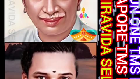 ONE SUN ONE TMS LEGEND M.THIRAVIDA SELVAN SINGAPORE TMS FANS