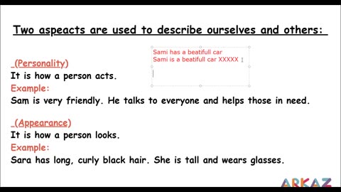 Describing people(7)