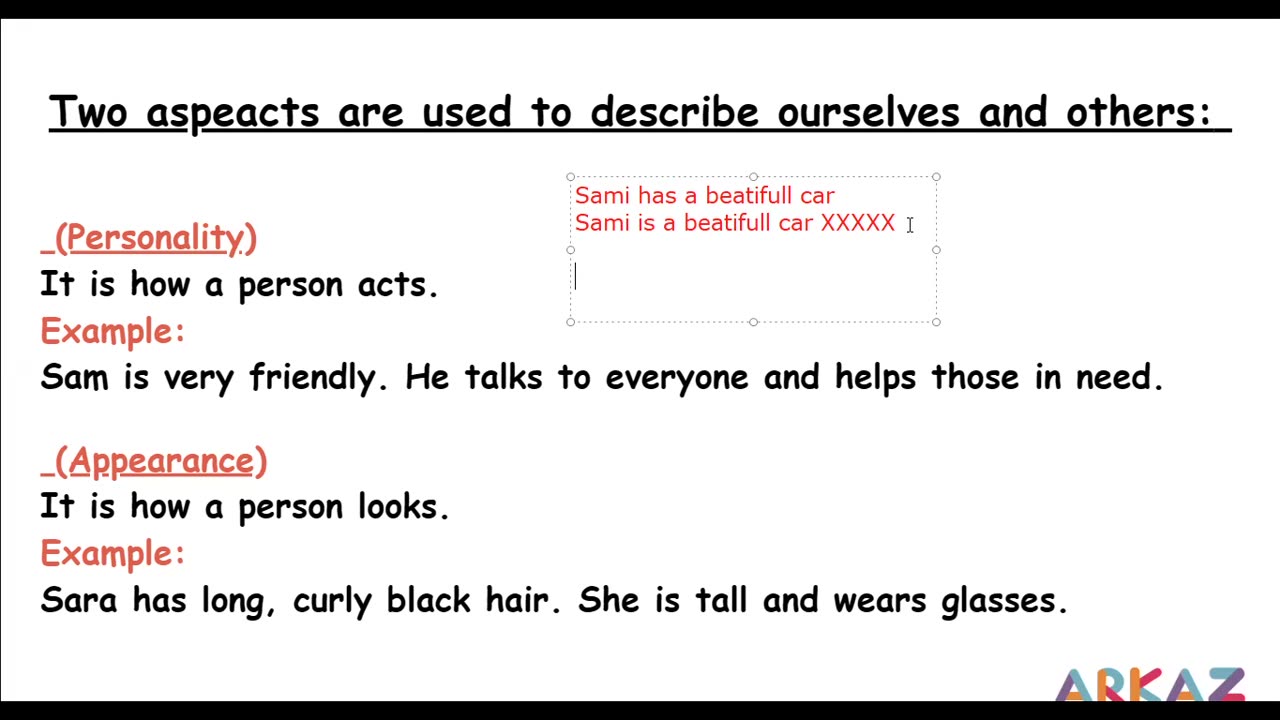 Describing people(7)